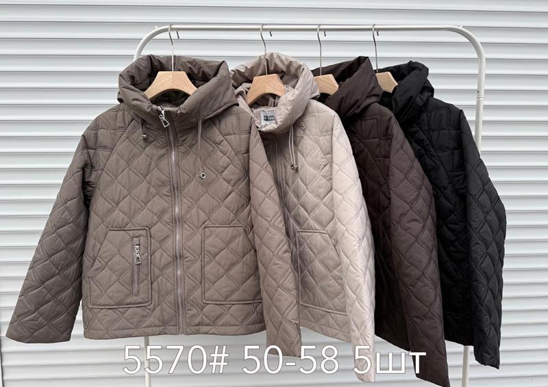 Куртка Style Nadezhda (50-58) 5570 brown (деми)