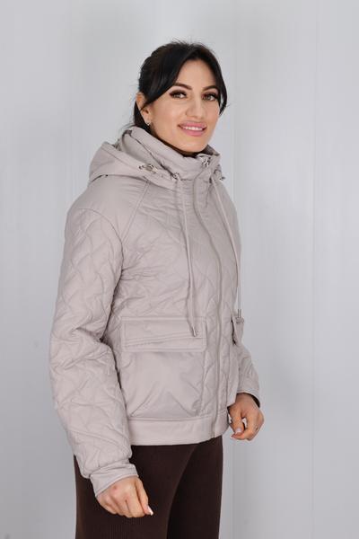 Куртка Style Nadezhda (M-2XL) 6117 l.grey (деми)