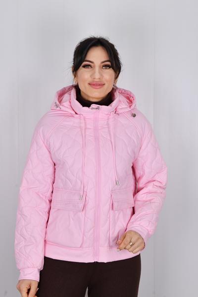 Куртка Style Nadezhda (M-2XL) 6117 pink (деми)