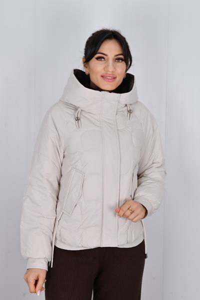 Куртка Style Nadezhda (M-2XL) 6155 l.grey (деми)