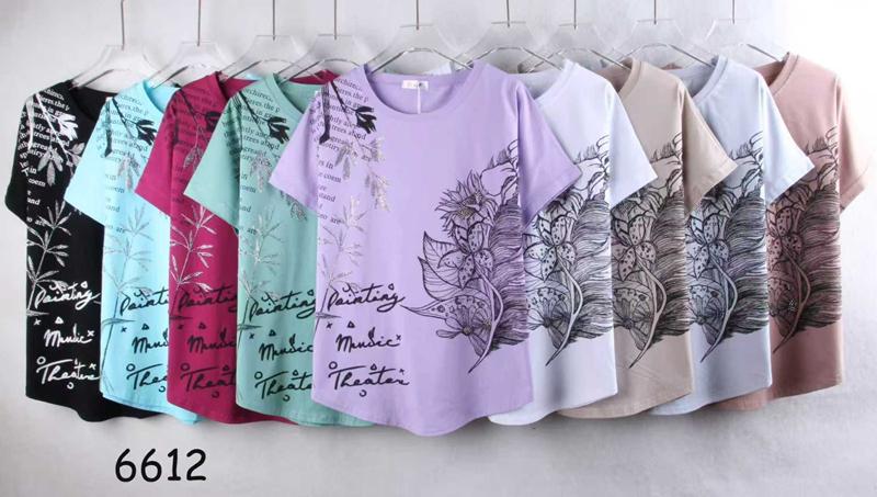 Футболка Style Nadezhda (48-52) 6612 mix (лето)