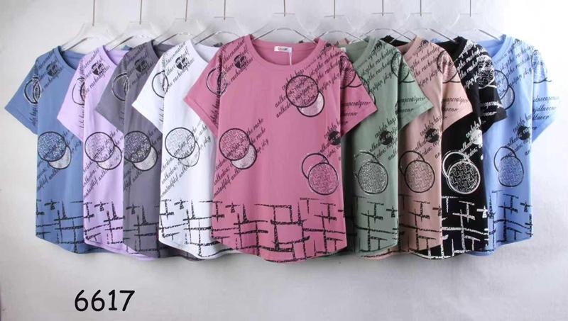 Футболка Style Nadezhda (48-52) 6617 mix (лето)