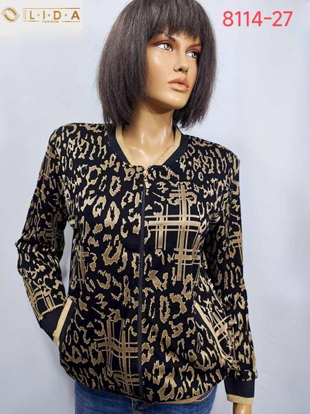 Кофта Style Nadezhda (52-62) 8114-27 black (деми)