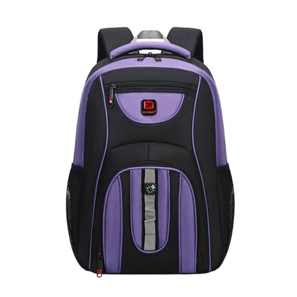 Рюкзак Luna-bag (32*16*46) 8824 black-purple (деми)