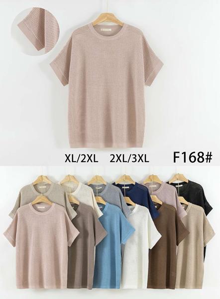 Американка Anne-Kiss me (XL-3XL) F168 mix (деми)