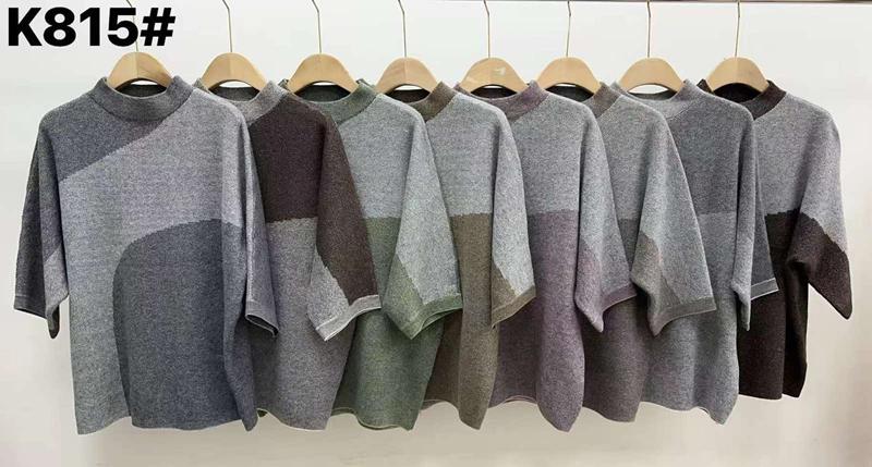 Свитер Anne-Kiss me (2XL-4XL) K815 mix (деми)