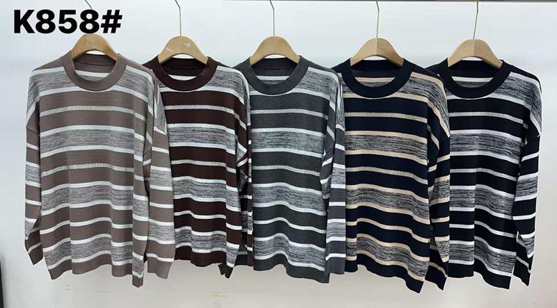 Свитер Anne-Kiss me (XL-3XL) K858 mix (деми)