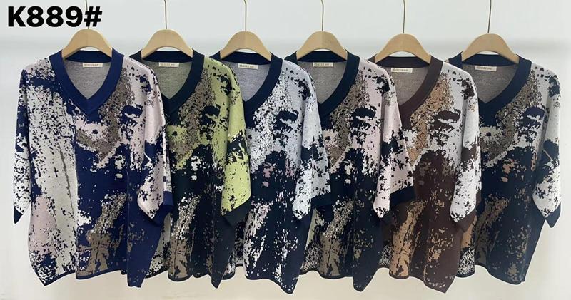 Американка Anne-Kiss me (XL-3XL) K889 mix (деми)