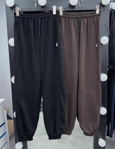 Штаны спорт Style Nadezhda (S-L) 1580 black (зима)