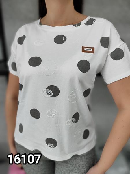 Футболка Style Nadezhda (one size) 16107 white (лето)