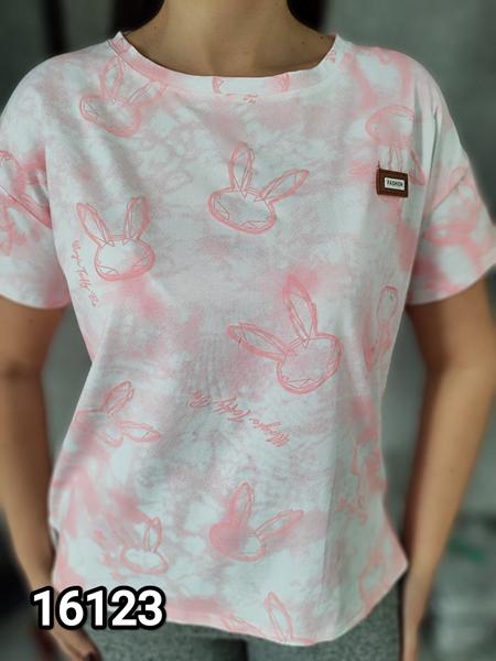 Футболка Style Nadezhda (one size) 16123 pink (лето)