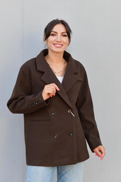 Пиджак Style Nadezhda (42-48) 788 brown (деми)