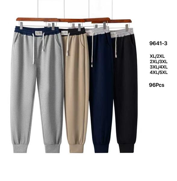 Штаны спорт Style Nadezhda (XL-5XL) 9641-3 mix (деми)