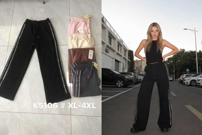 Штаны спорт Style Nadezhda (44-50) K5106 brown (деми)