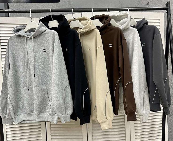 Худи Little Secret (M-2XL) K1004 beige (деми)