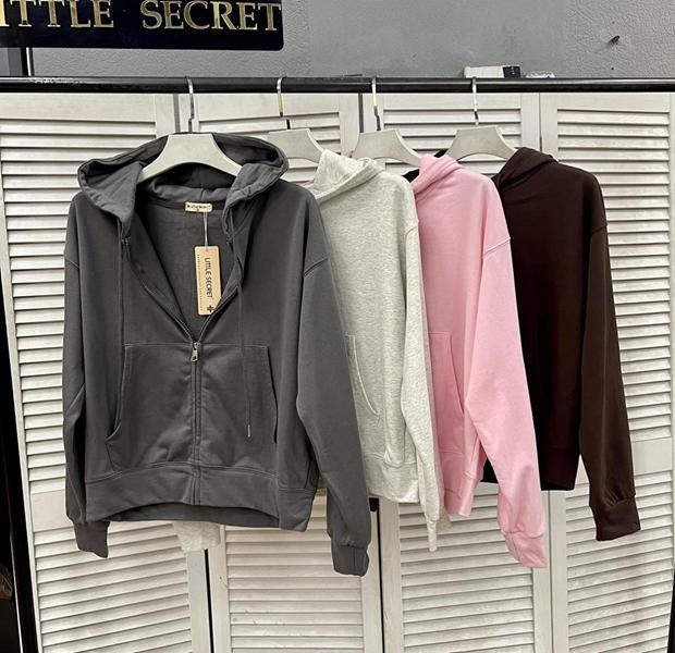 Кофта спорт Little Secret (one size) P5076 l.grey (деми)