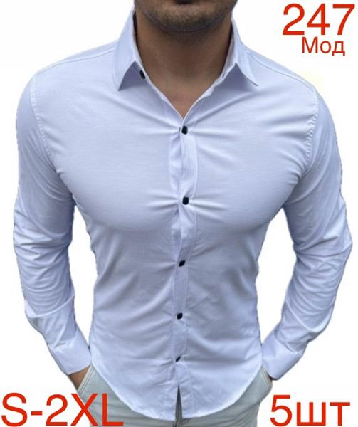 Рубашка Надийка (46-54) ND528-247 white (деми)