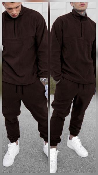 Костюм спорт Alisa Brand (46-56) 802-41881 brown (зима)