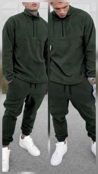 Костюм спорт Alisa Brand (46-56) 802-41881 green (зима)