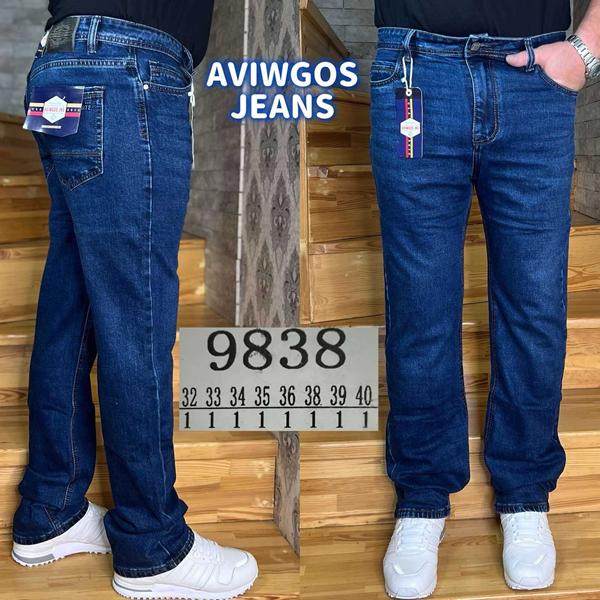 Джинсы Vingvgs (32-40) 9838 navy (деми)