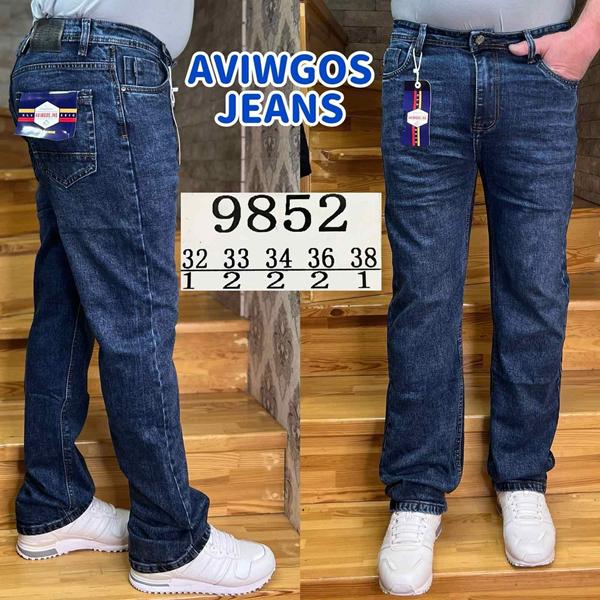 Джинсы Vingvgs (32-38) 9852 navy (деми)