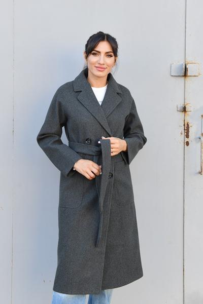 Пальто Style Nadezhda (42-50) 602 grey (деми)