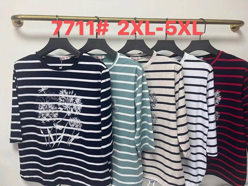 Свитер Style Nadezhda (2XL-5XL) 7711 black-white (деми)