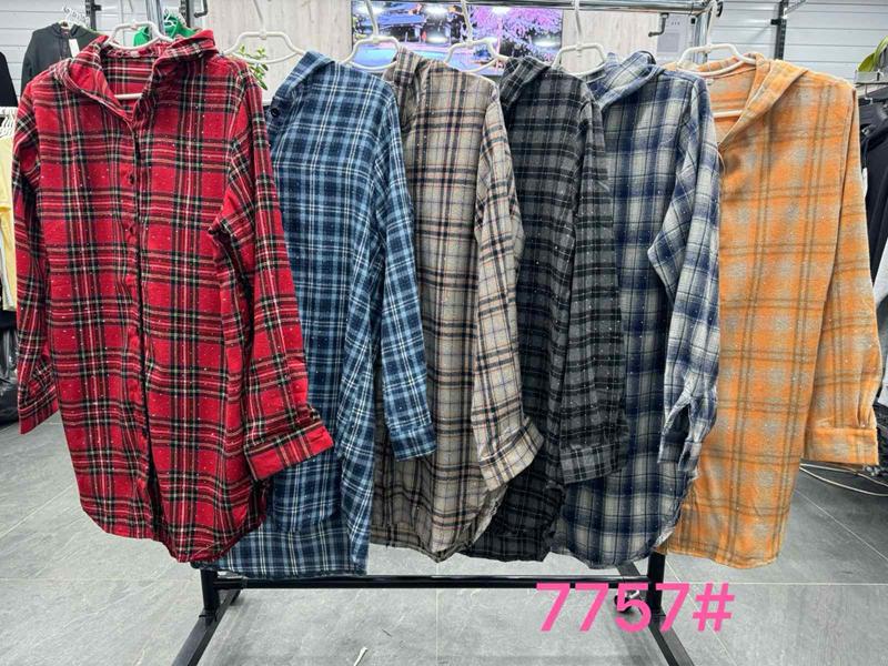 Рубашка Style Nadezhda (3XL-6XL) 7757-2 red (деми)