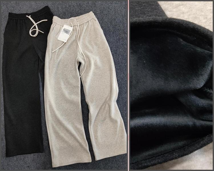 Штаны спорт Style Nadezhda (M-XL) 8921 beige (зима)