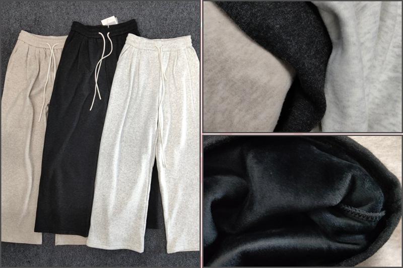 Штаны спорт Style Nadezhda (M-XL) 8930 black (зима)