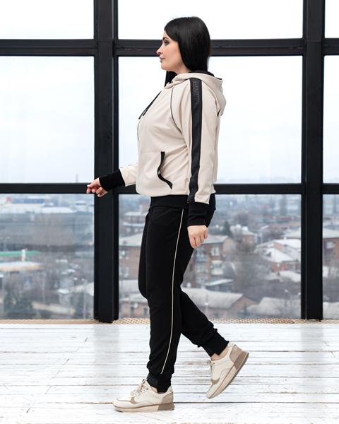 Костюм спорт AZNA (XL-4XL) Д108 beige (деми)