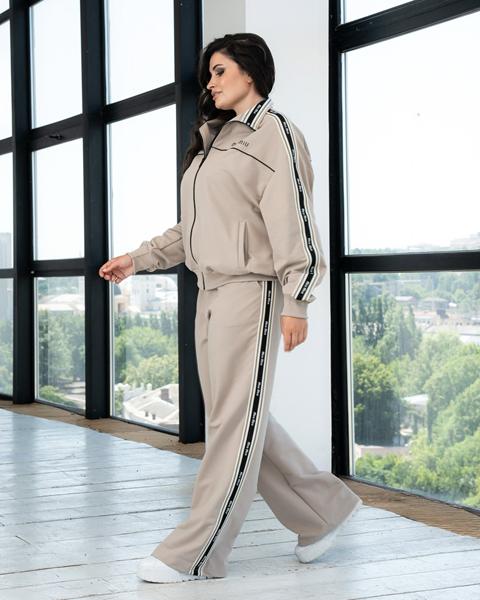 Костюм спорт AZNA (XL-4XL) Д147 beige (деми)