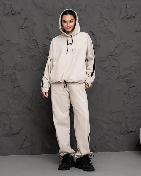 Костюм спорт AZNA (S-XL) ДП180 beige (деми)