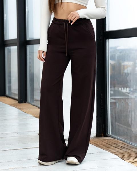 Штаны спорт AZNA (S-XL) Б44 brown (деми)