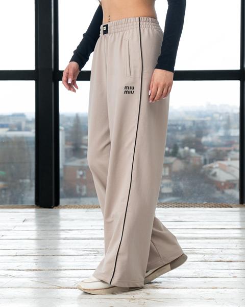 Штаны спорт AZNA (S-XL) Б59 beige (деми)