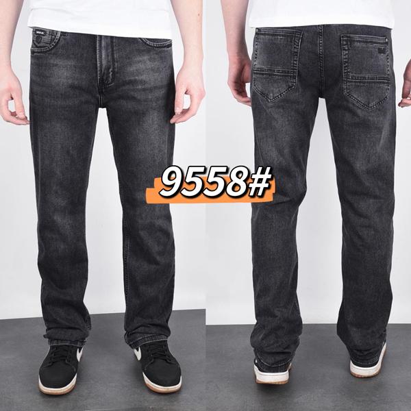 Джинсы Baron Jeans (32-42) 9558 black (деми)