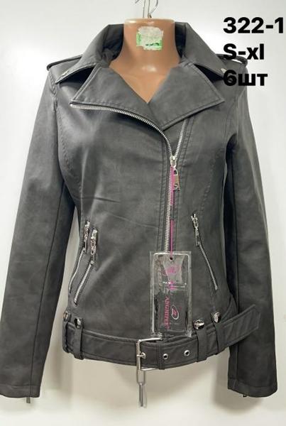 Куртка LiOpt (S-3XL) M322-1 d.grey (деми)