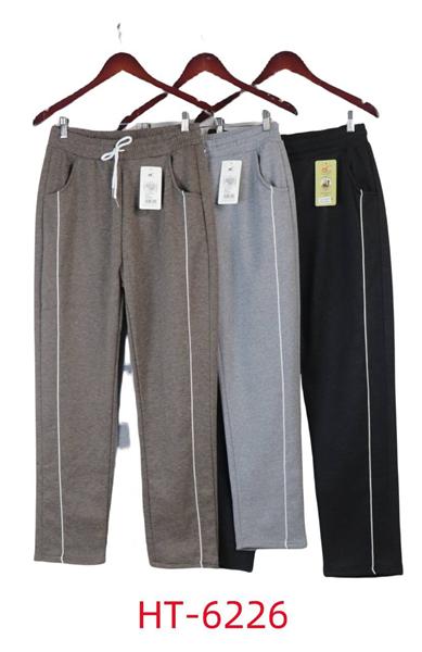 Штаны спорт Prenses (3XL-6XL) HT6226 grey (зима)