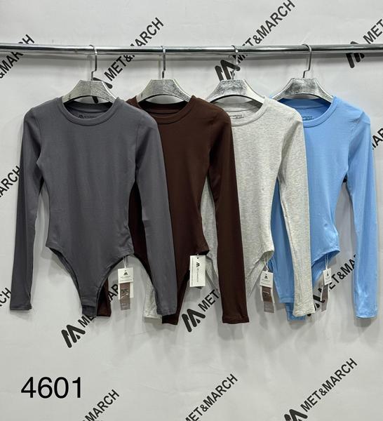 Боди Met&March (XS-L) 4601 l.grey (деми)