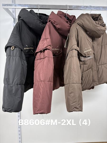 Куртка Jacket (M-2XL) 8606 black (деми)