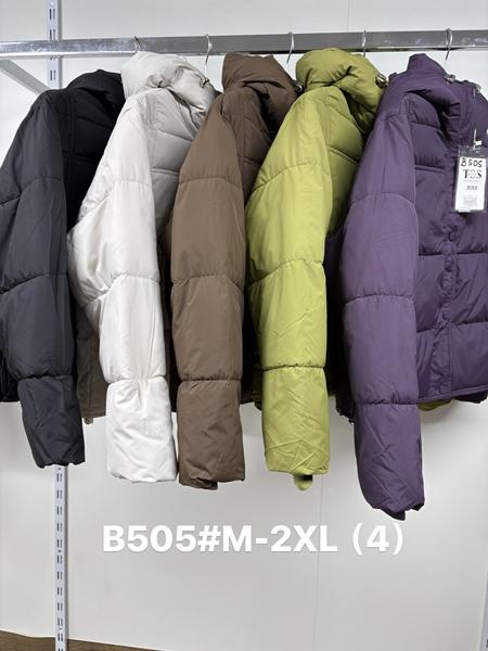 Куртка Jacket (M-2XL) B505 black (деми)