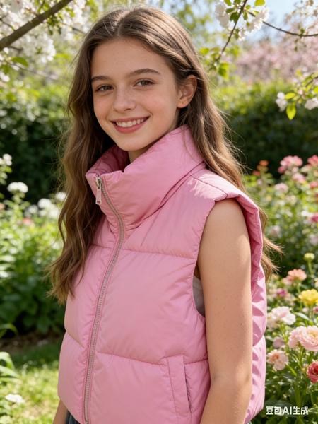 Жилетка Jacket (M-2XL) M1028M pink (деми)