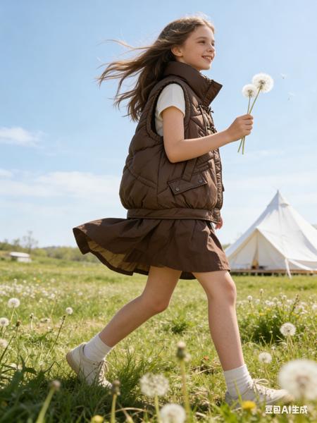 Жилетка Jacket (L-XL) M606 brown (деми)