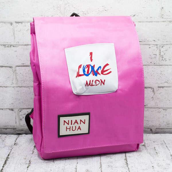 Рюкзак Luna-bag (38*29*14) 8162 pink (деми)