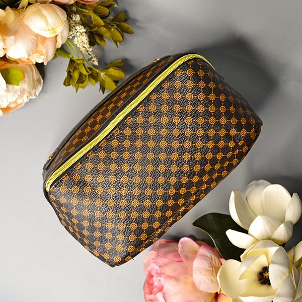 Косметичка Luna-bag (22*13*13) 24-303 brown (деми)