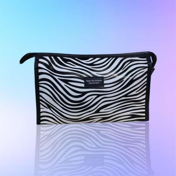 Косметичка Luna-bag (28*18*10) 25-183 white-black (деми)