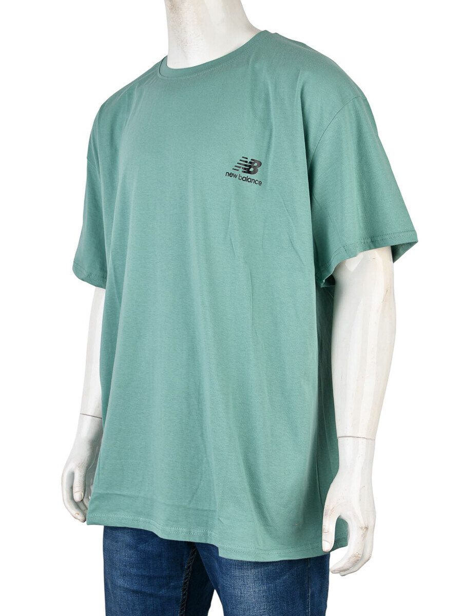 Футболка Textile (5XL-6XL) 834М green (лето)