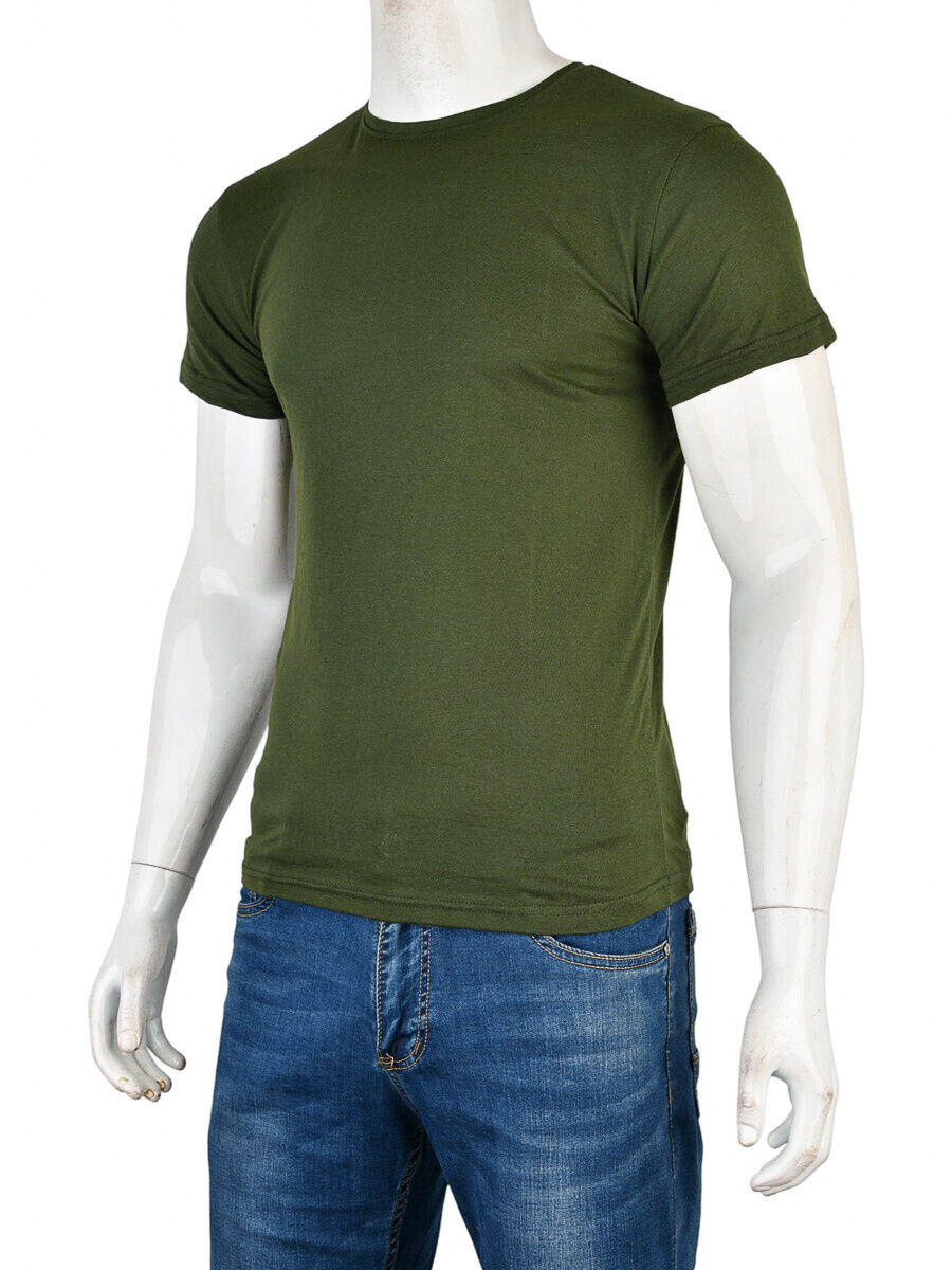 Футболка Textile (M-3XL) 842М green (лето)