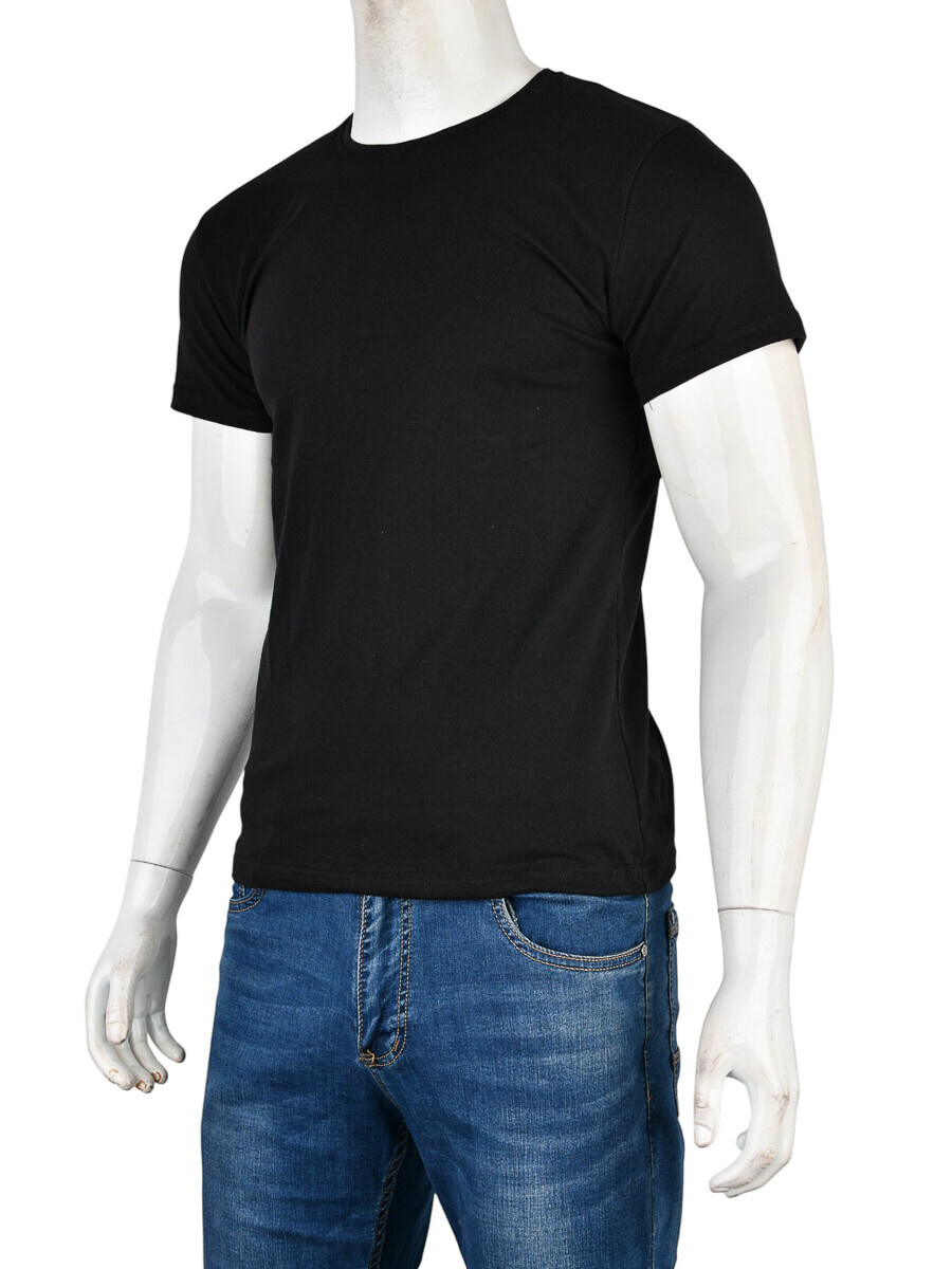 Футболка Textile (M-3XL) 844М black (лето)