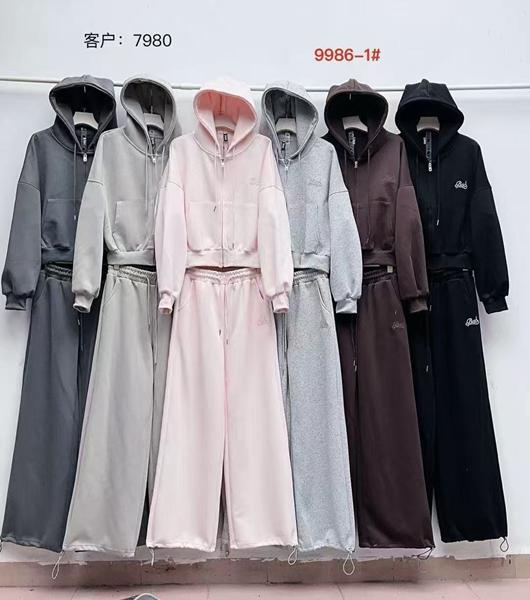 Костюм спорт Oukali (M-XL) 9986-1 grey (деми)